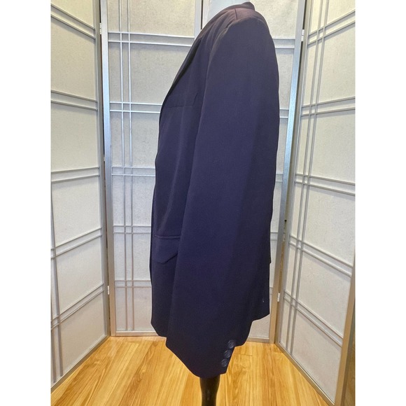 Talbots Purple Blazer Size 16W - Picture 2 of 4